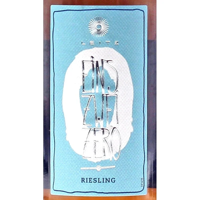 Weingut Leitz Eins-Zwei-Zero Riesling alkoholfrei 0,75 L Weingut Leitz Eins-Zwei-Zero Riesling alkoholfrei 0,75 L